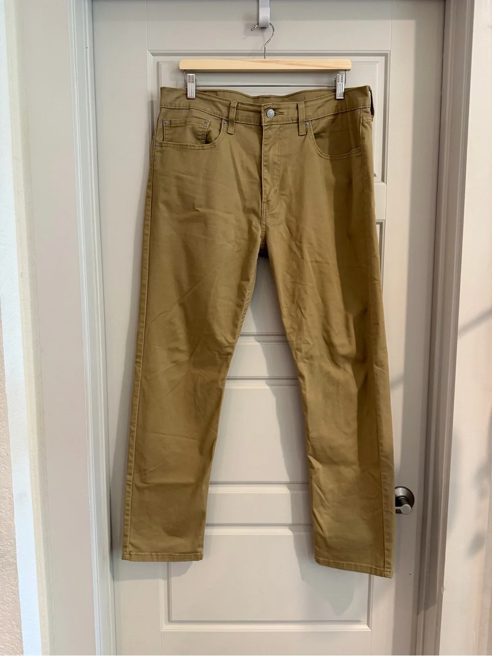 Levi's Men's Khaki Stretch Pants‎ 36